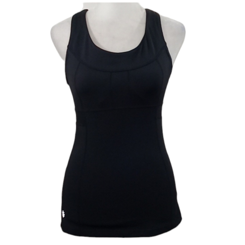 Athleta Tank Top Black Racerback XS